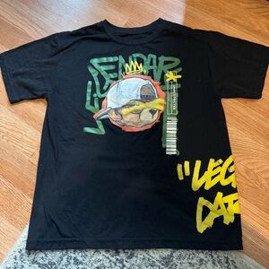 🔴 Hustle Medium Black Tee Shirt